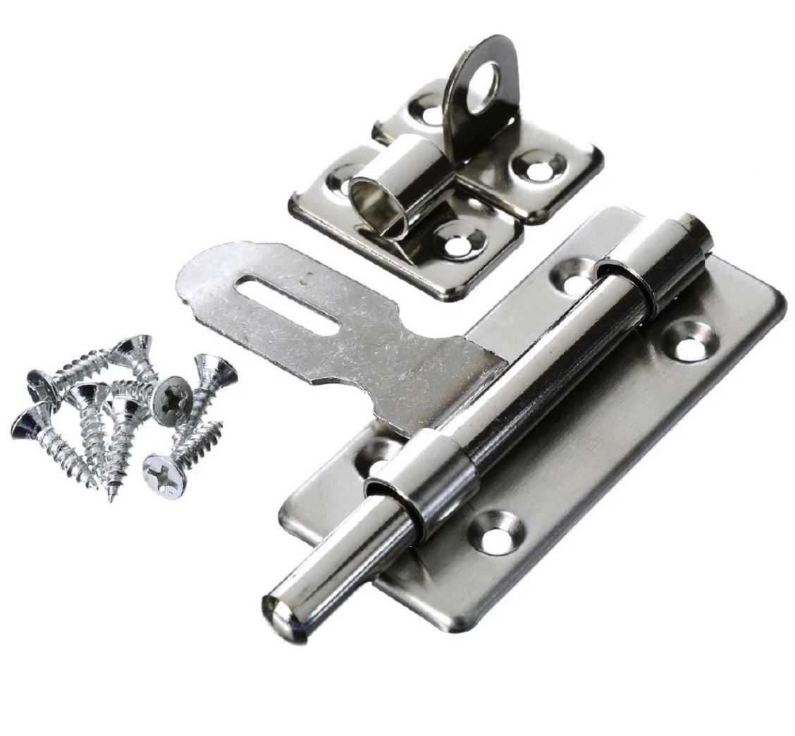Dolt STAINLESS STEEL SLIDE LOCK LATCH BARREL BOLT