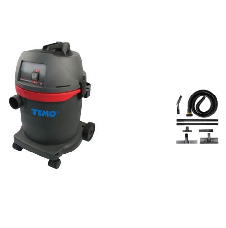 Temo 32L/1200W Professional Dry & Wet Vacuum Cleaner