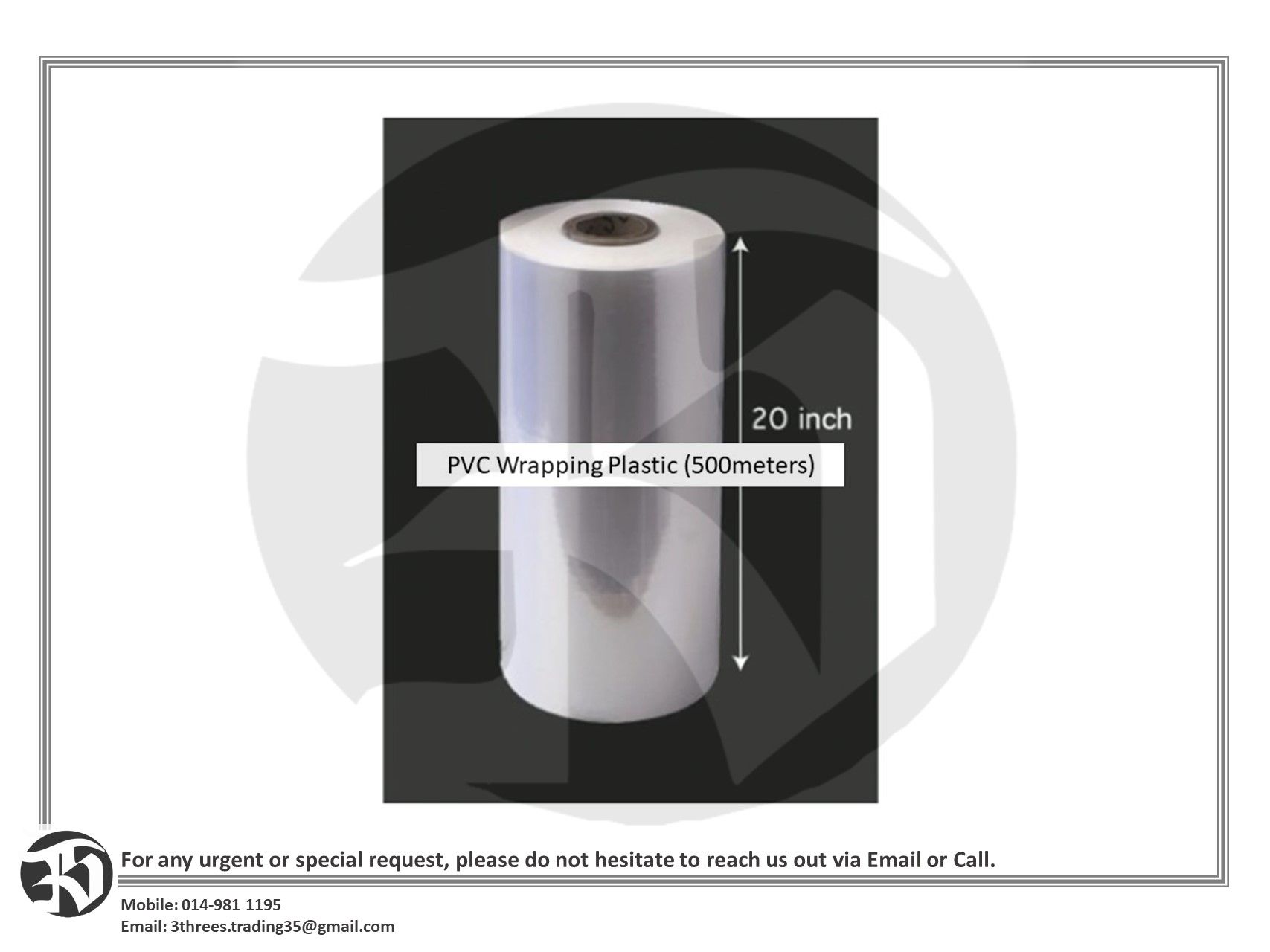 PVC Shrink Wrap Plastic