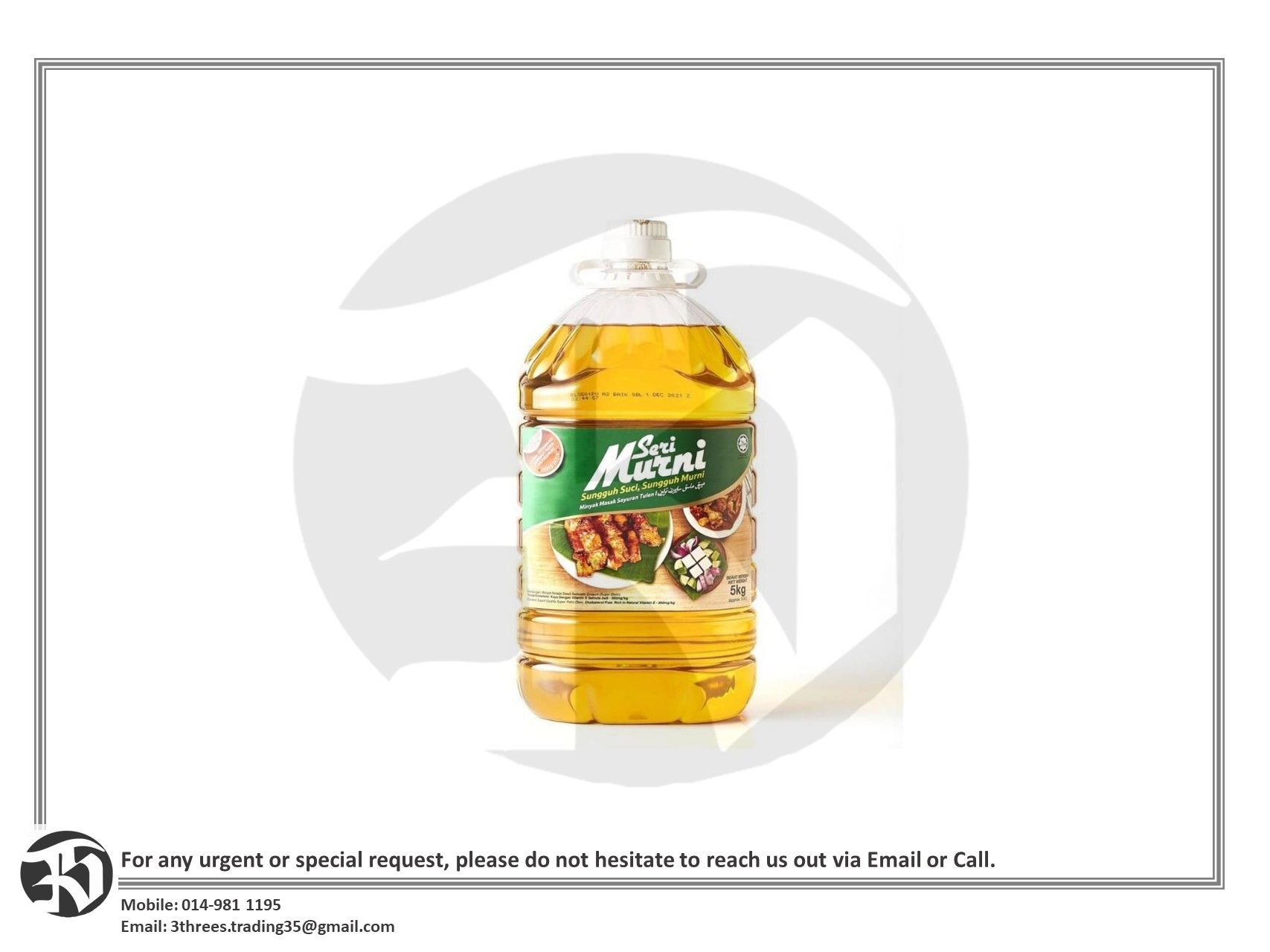 Seri Murni Cooking Oil 5kg