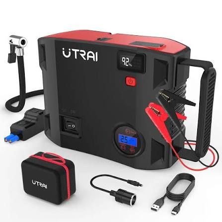 UTRAI 12V 2000A 4 IN 1 CAR JUMP STARTER 150PSI & POWER BANK