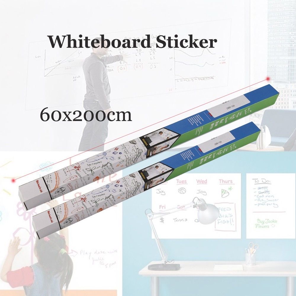 QS Sticker White Board 60 X 200CM