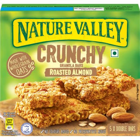 Nature Valley Crunchy Granola Bars Roasted Almond x 12