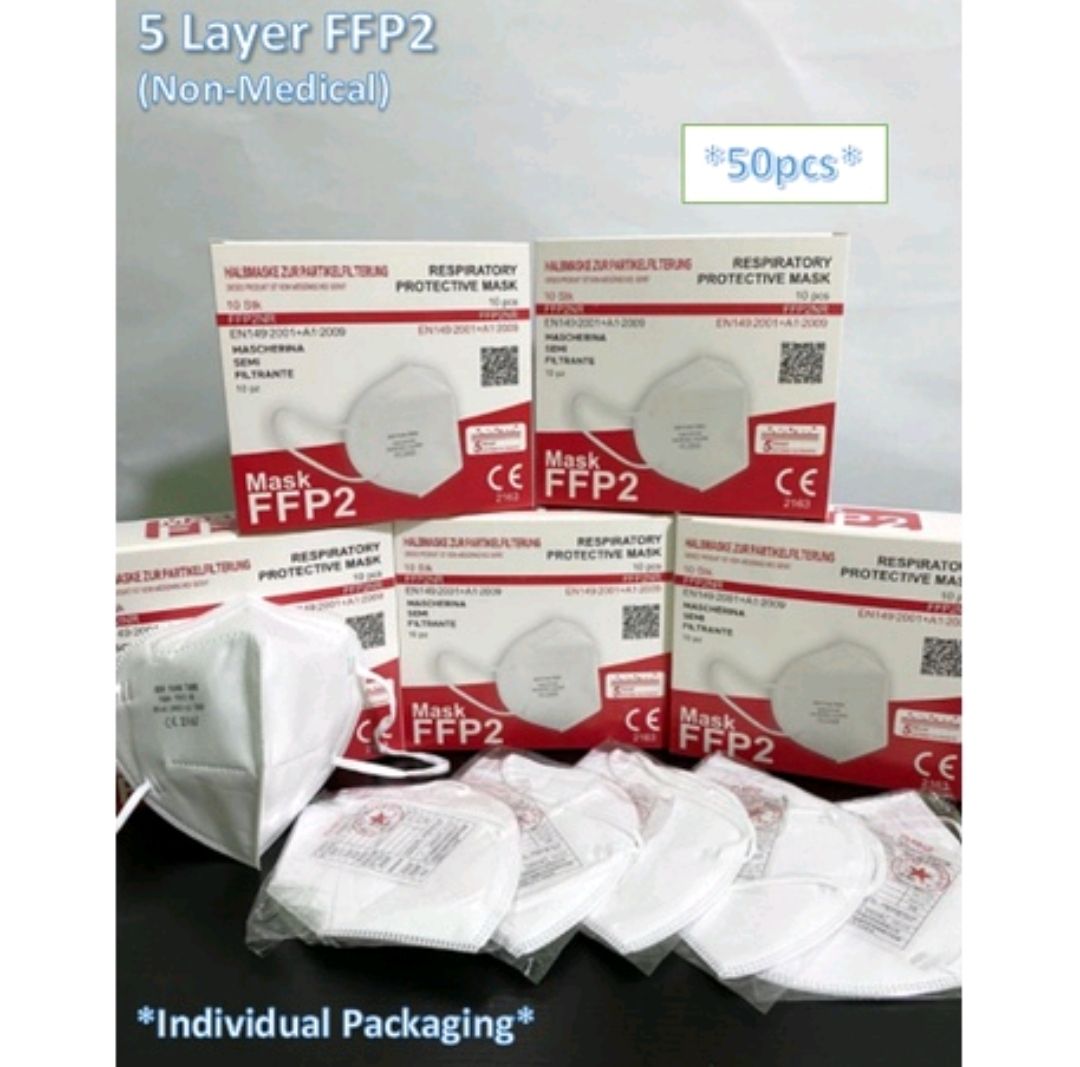 NA KN95 FACE MASK 50PCS