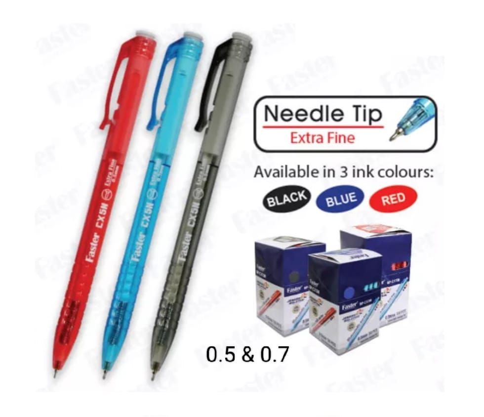 FASTER CX5N / CX7N BALL PEN [0.5MM & 0.7MM]