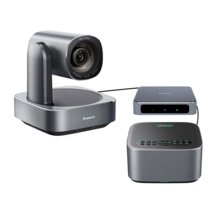 Tenveo VA612 GROUP Video Conferencing System Set with 4K UHD 12X Optical Zoom PTZ Camera, Power Hub, Bluetooth Speakerphone