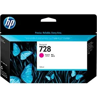 Genuine Malaysia HP Warranty - HP 728 Magenta 130ml Ink Catridge