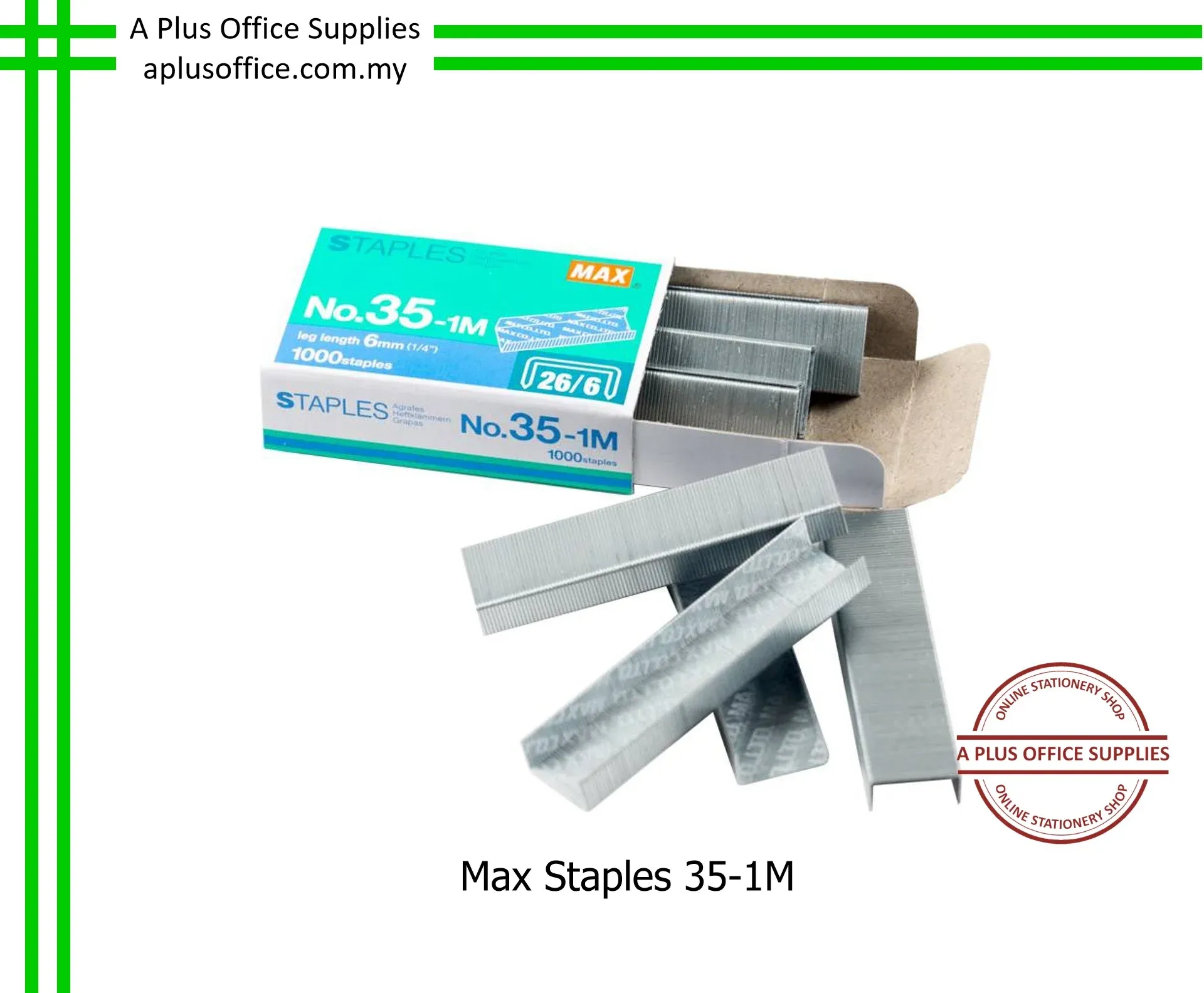 MAX 35-1M Staples / Dawai Kokot