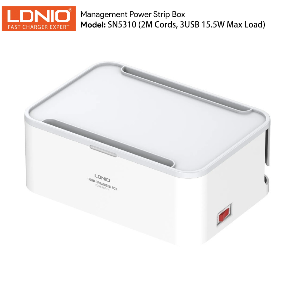 LDNIO MANAGEMENT POWER STRIP BOX EXTENSION SOCKET
