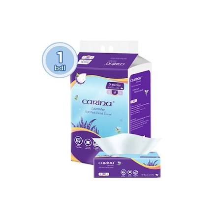 CARINA 3PLY SOFT PACK TISSUE 90'SX5'S/PA