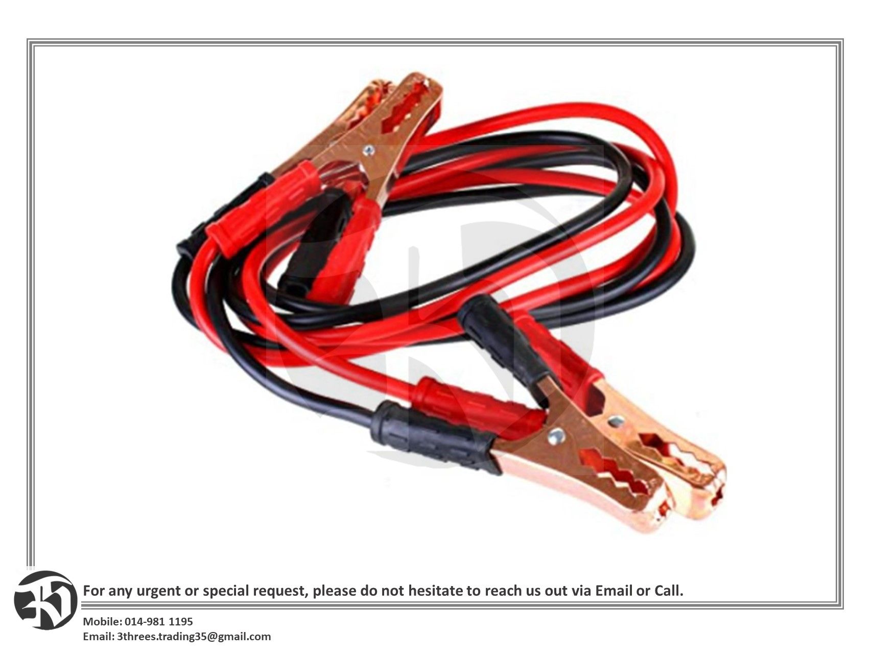 Heavy Duty Jumper Cable-400/800Amp