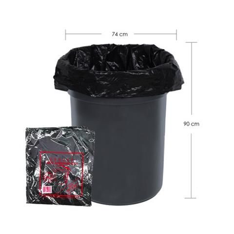 GARBAGE BAG (BLACK / SIZE : L)
