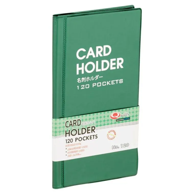 CARD HOLDER 120 POCKETS