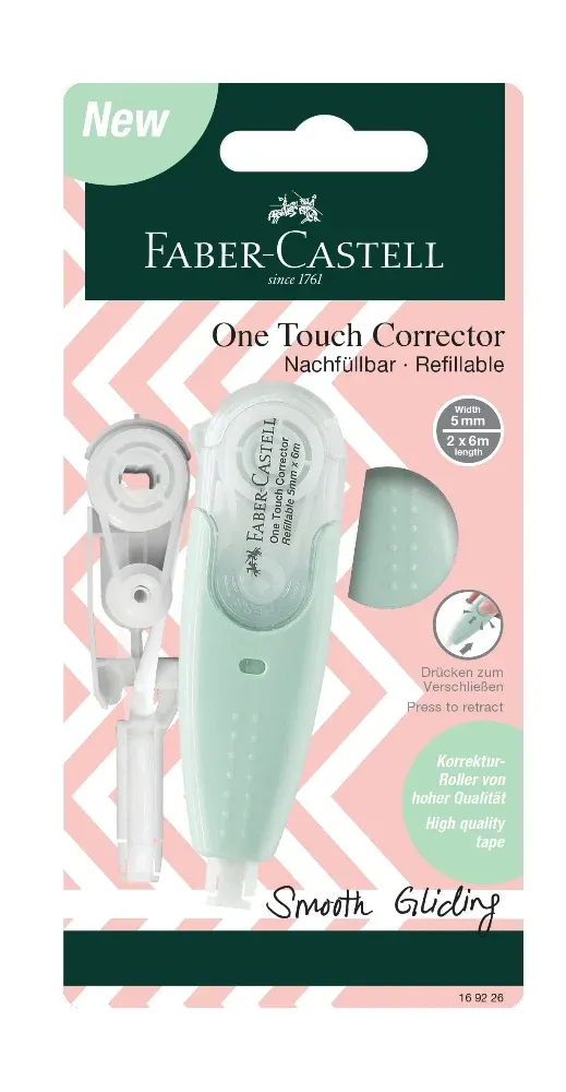 Faber-Castell One Touch Corrector Mint Green 1x