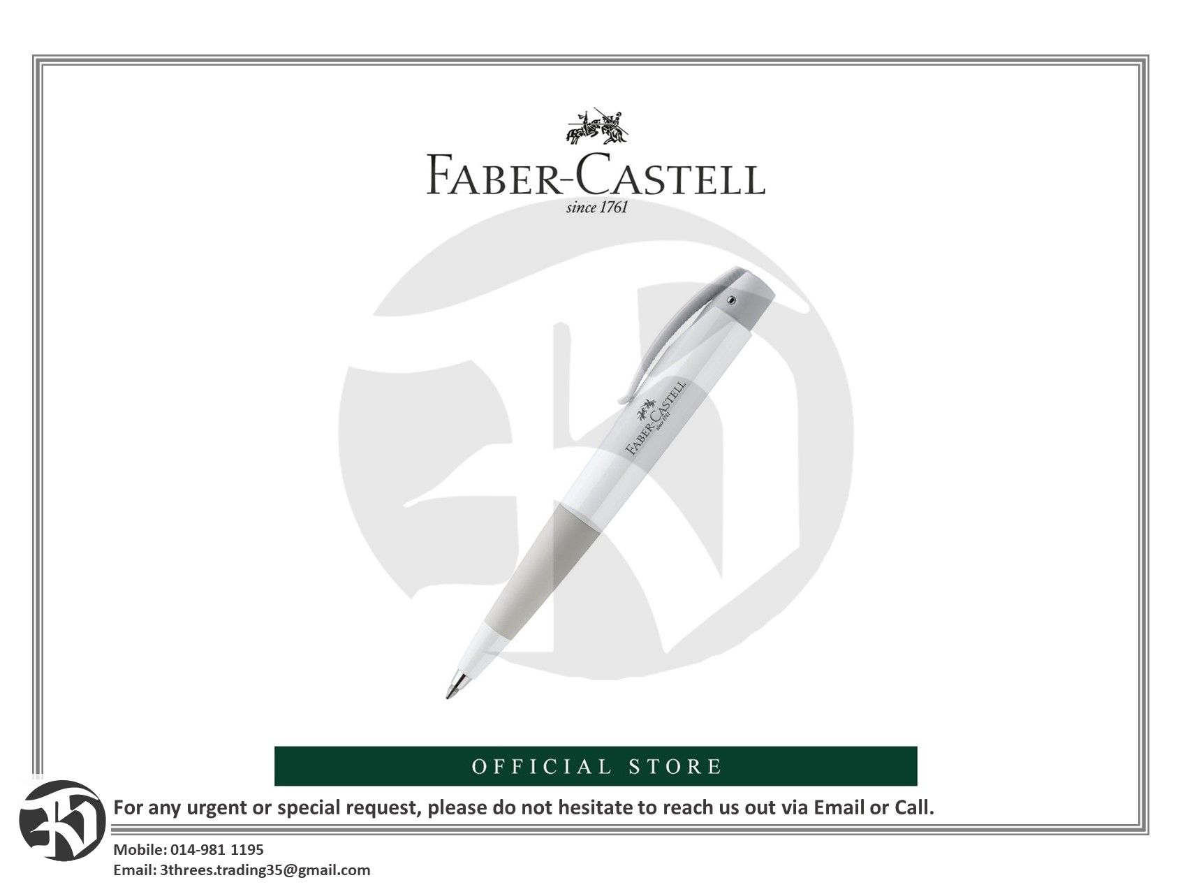 Faber-Castell Conic Ball Pen