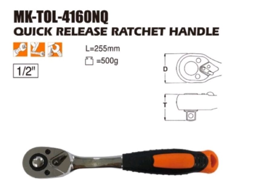 Mr mark Quick Release Ratchet Handle