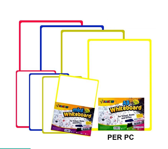 OK MINI WHITEBOARD / A4 / A3 / WRITING BOARD / PLASTIC FRAME
