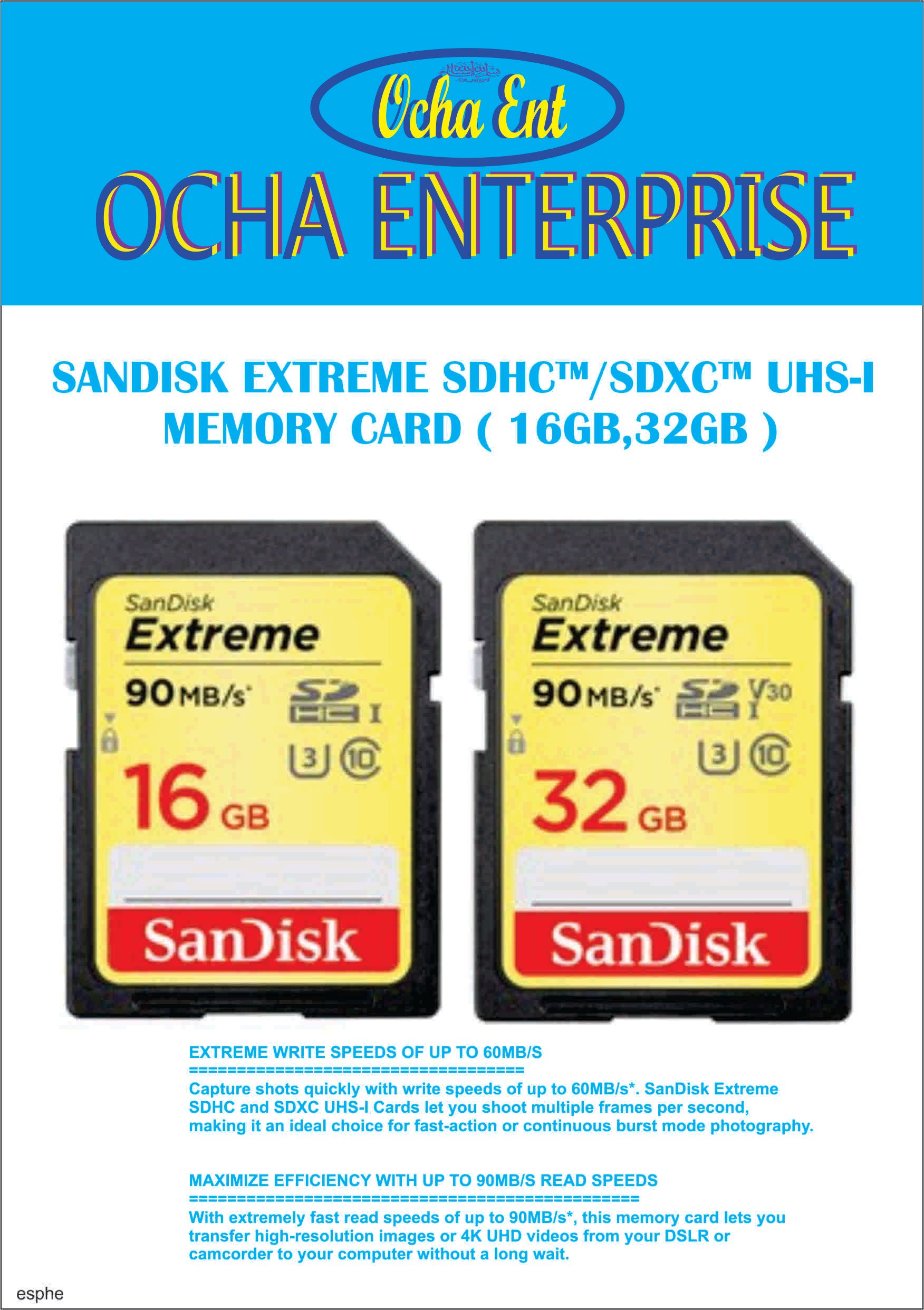 SanDisk Extreme 16GB 90MB/s