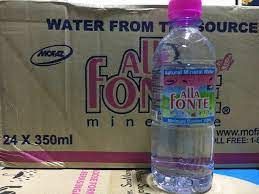 Alla Fonte Natural Mineral Water Box 24x350ml
