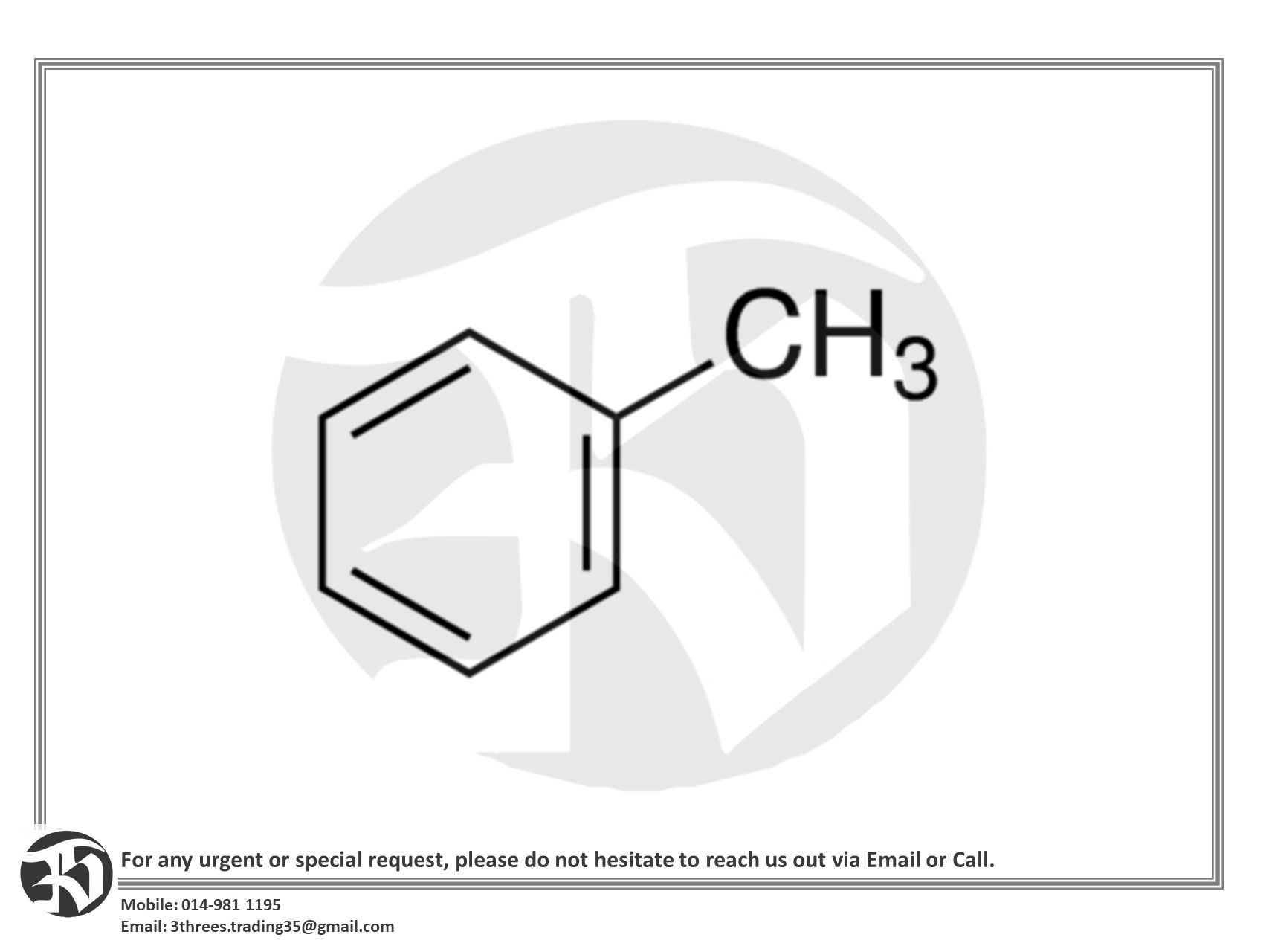 Toluene, Laboratory Reagent, ≥99.3%