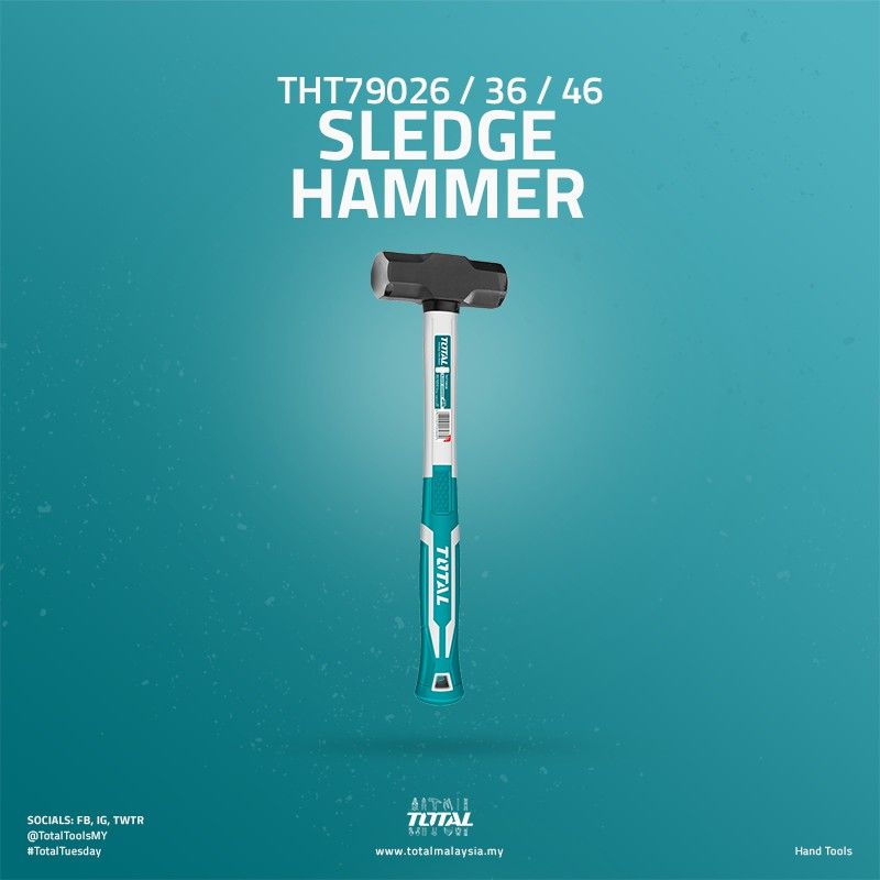 TOTAL SLEDGE HAMMER THT79026/THT79036/THT79046