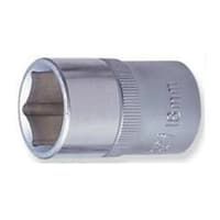 JONNESWAY 3/8" DR. 6PT FLANK SOCKET, SIZE: 17MM