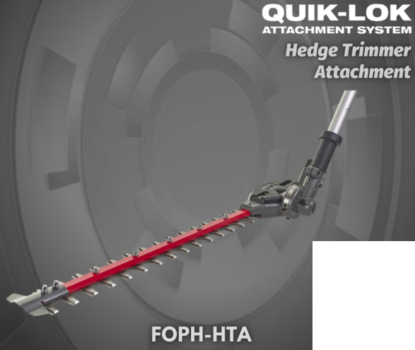 MILWAUKEE M18 Fuel FOPH QUIK-LOK™ Attachment System / Hedge Trimmer