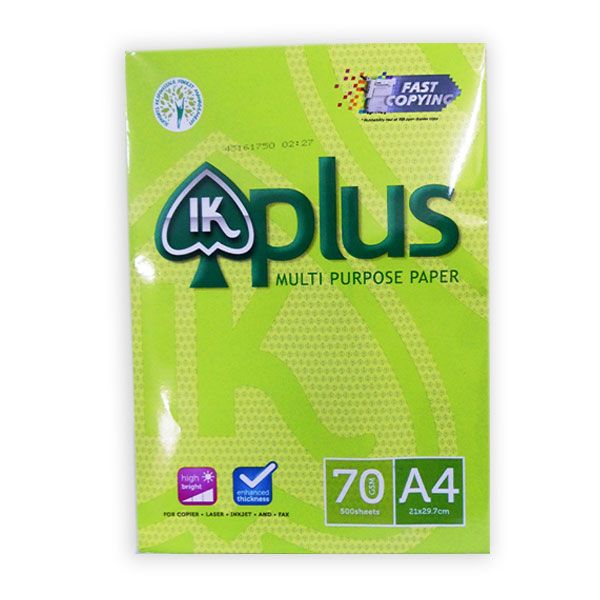 A4 Paper IK Plus 70gsm