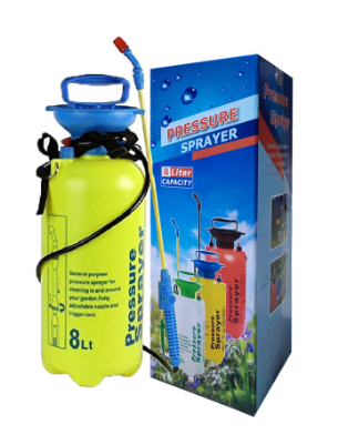 *8.0 LITER PRESSURE SPRAYER PUMP General Purpose High Pressure Spray Bottle Gardening Tool