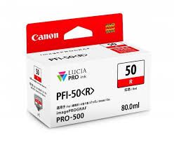 CANON Red ink tank (80 ml) PFI-50 R