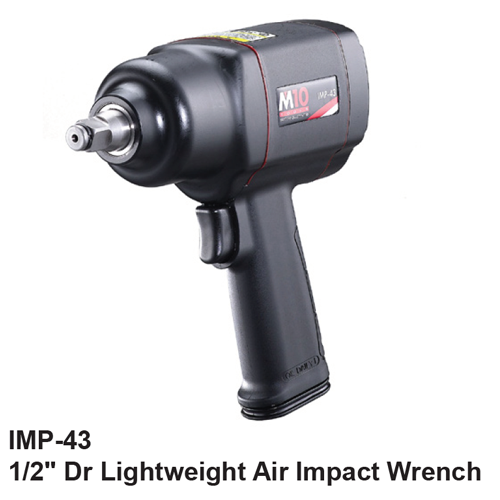 M10 1/2" Dr Lightweight Air Impact Wrench : IMP-43