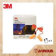 3M ORIGINAL 1100 CORDED EAR PLUG (100PAIRS)