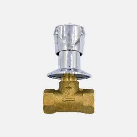 3/4" DE60A FULL TURN WALL FLANGE STOPCOCK - DOE