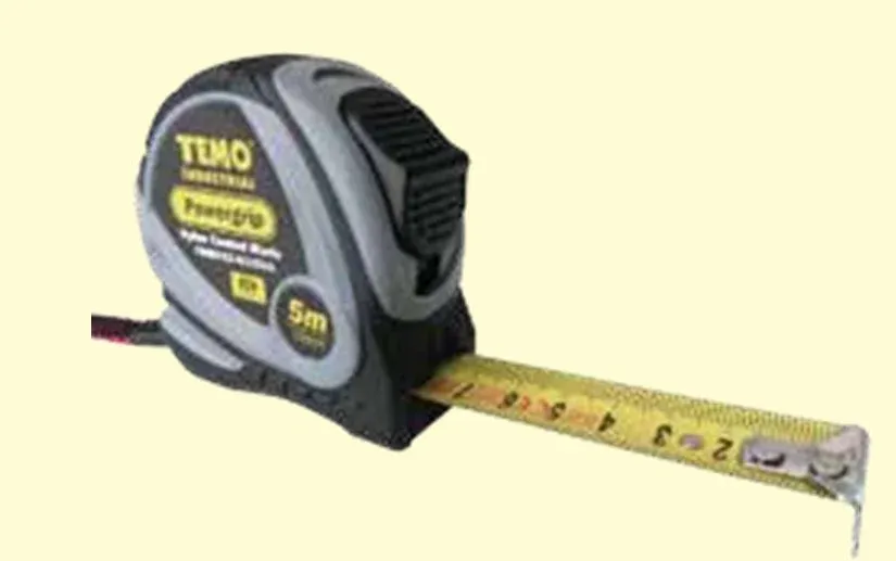 Temo 8M/26' X 25mm Measuring Tape - Metric/Inch