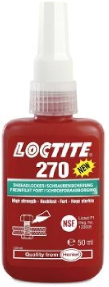 Loctite 270 Threadlocker Adhesive (50ml)
