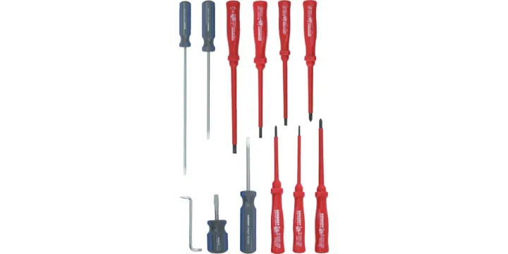 VDE & ENGINEERS SCREWDRIVER SET12-PCE