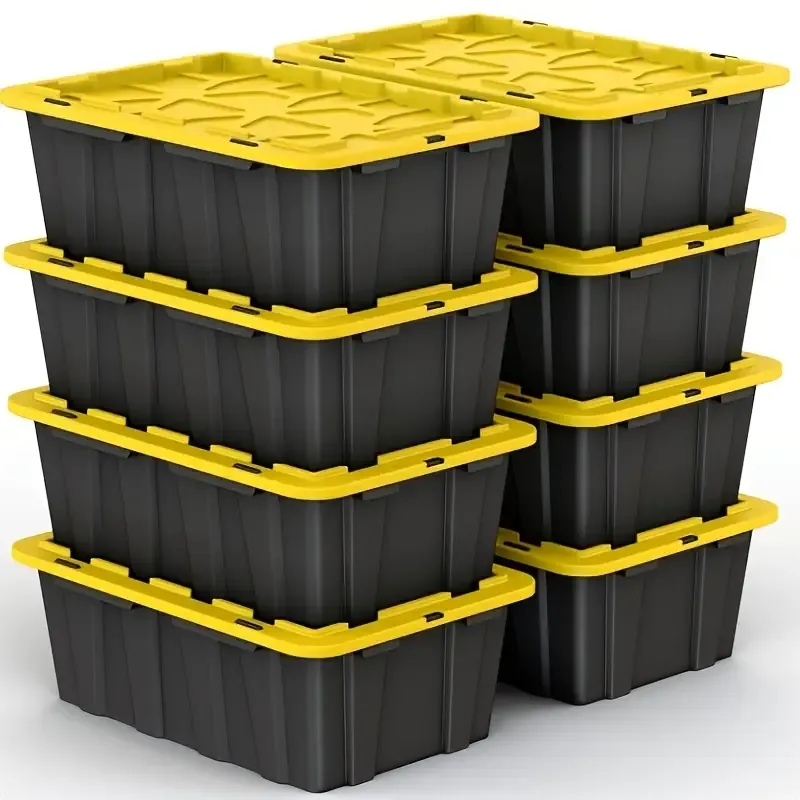 Temo 237*157*132mm All in 1 Yellow Plastic Storage Bin