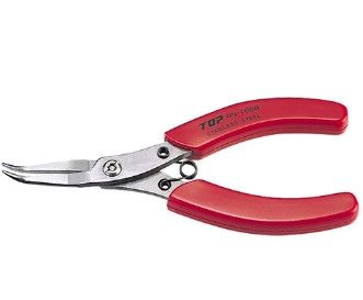 TOP STAINLESS STEEL NEEDLE BENT NOSE PLIER : NN-100B