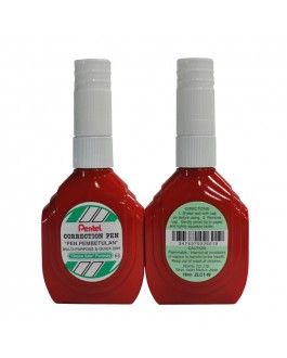 PENTEL CORRECTION PEN RED BOTTLE 18 ML (12PCS/BOX)