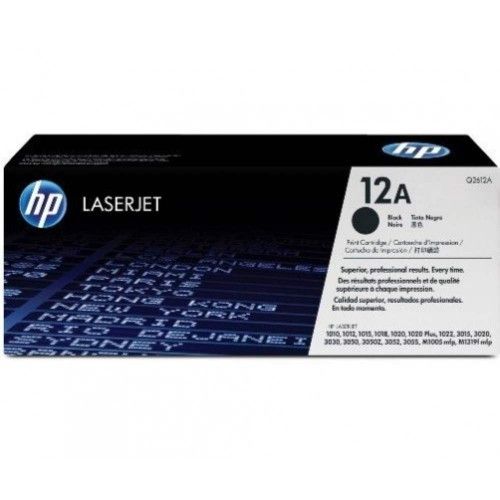 HP Q2612A LaserJet Toner Cartridge (HP 12A) Black Colour