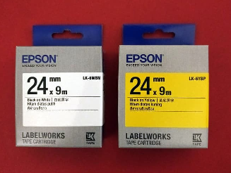 EPSON TAPE CARTRIDGE - LK-6WBN / LK-6YBP / LK-6WBC - 24MM X 9M