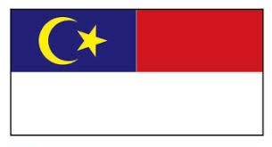 Malaysia All States Flag Melaka 3'' x 6''
