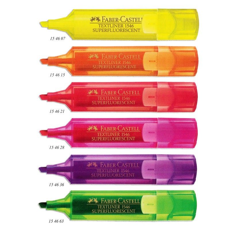 FABER CASTELL TEXTLINER 1546 SUPERFLUORESCENT