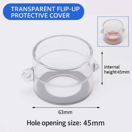 OEM Emergency Stop Button Protective Cover 63MM x 45MM