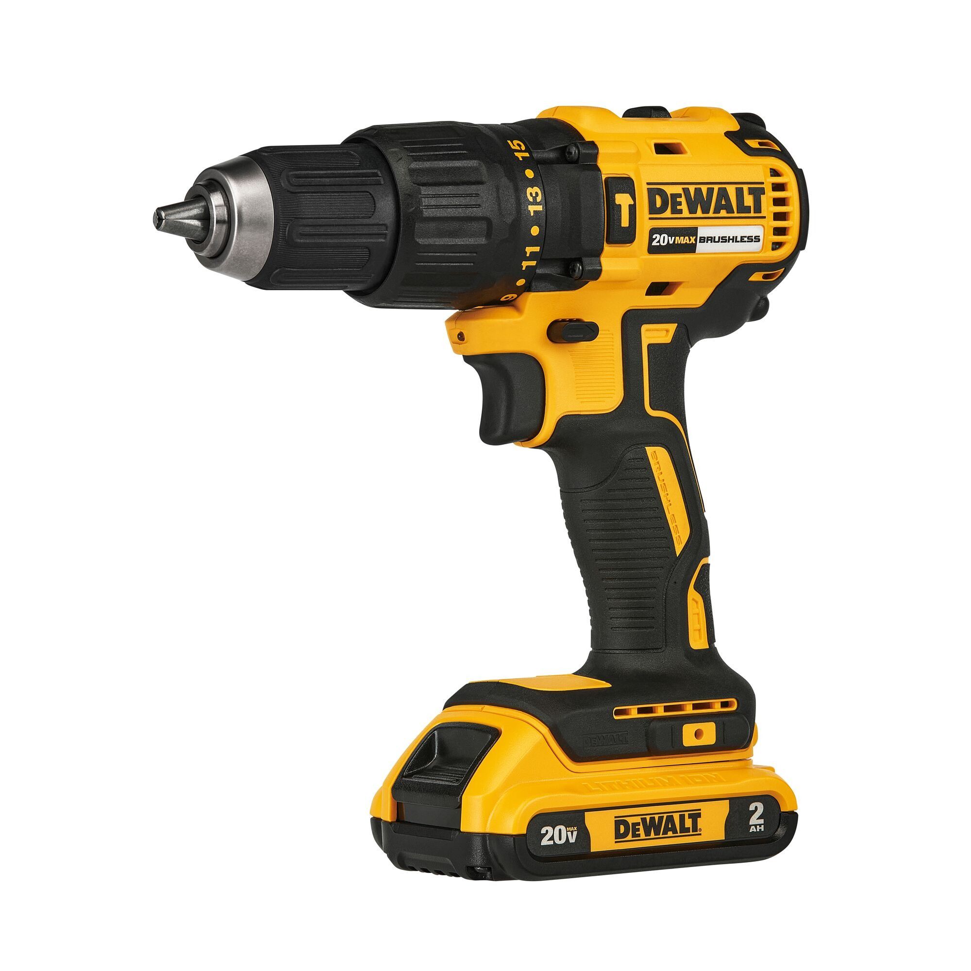DEWALT DCD7781D2 20V 13mm Cordless Brushless Hammer Drill Driver With 2pcs Batteries & 1pc Charger ( DCD7781 )