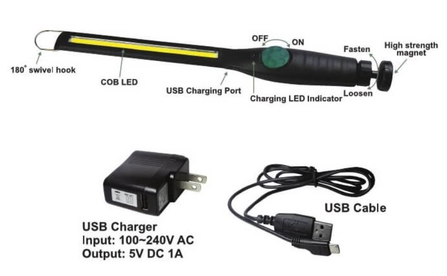 JONNESWAY 15W COB LED WORKING LIGHT