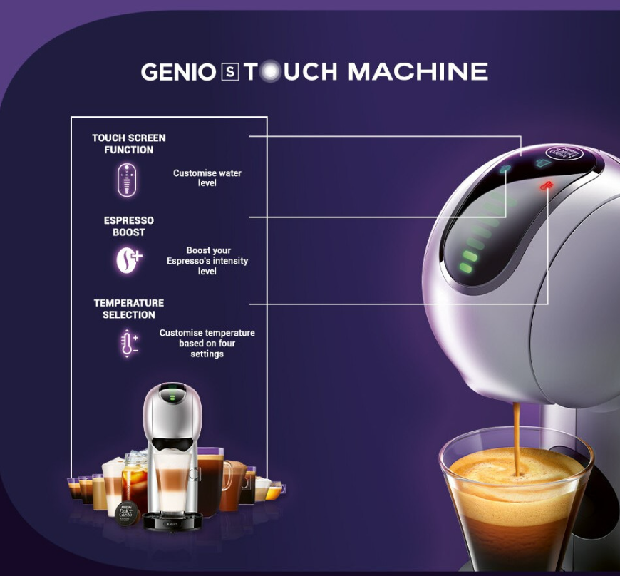 NESCAFE Dolce Gusto Genio S Touch Coffee Machine