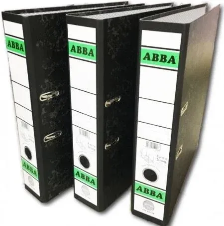 ABBA SILVER 3 ARCH FILE-BLACK PRE-FIX