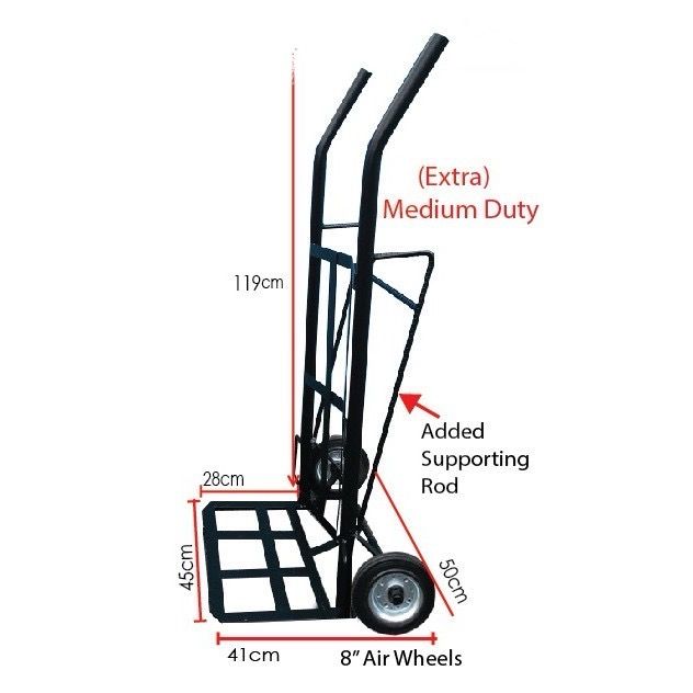 Truck Trolley with 8" Air Wheels (Extra Medium Duty)
