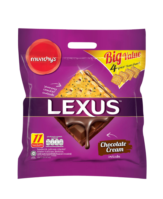 Lexus Chocolate Sandwich 418 g x 12
